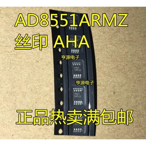 100% New&original AD8551 AD8551ARM AD8551ARMZ Marking AHA