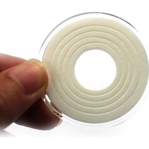 Large Coin with inner pad round Box Coin Storage Box Direct fit the Coin size 44mm 49mm 54mm 59mm 64mm