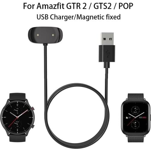 For Amazfit GTR 2 (A1951) GTS 2 (A1968) Dock Charger Adapter USB Charging Cable Cord For Amazfit Pop Smart Watch Accessories
