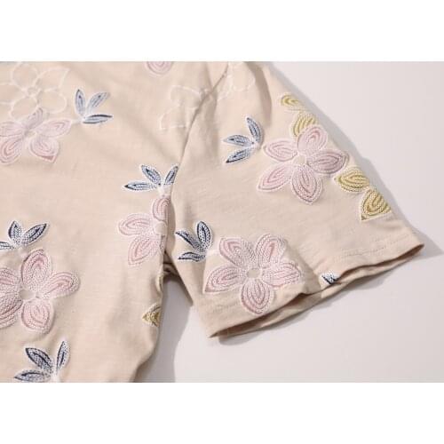 Foreign Trade Tail Single Big Cut Label Genuine Export Loose Slim T-shirt Summer Women Graphic T Shirts