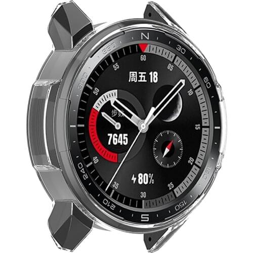 Electroplating PC Watch Protective Case Hollow Protective Shell Cover for Honor Watch GS PRO