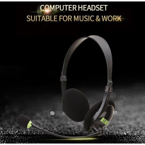 SY440MV USB /3.5mm Gaming Headset Head-mounted for Laptop Computer PC Earphone With Mic Wired Stereo Headphones