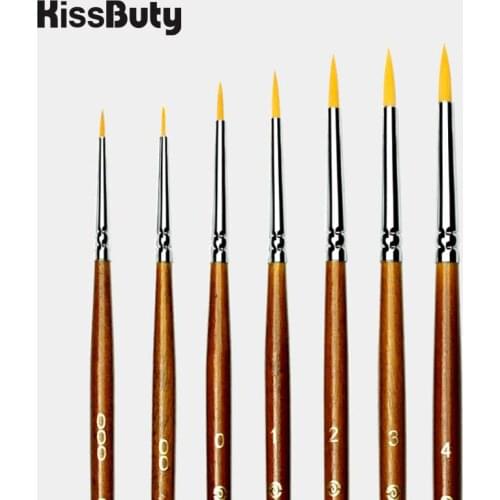Kiss Buty Acrylic Painting Brushes