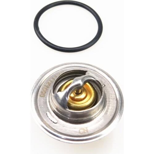 AZQFZ 87 Degree Coolant Water Cooling Thermostat For VW Touran Beetle Passat Polo A4 TT A3 S3 Seat Altea Toledo Leon 050121118H