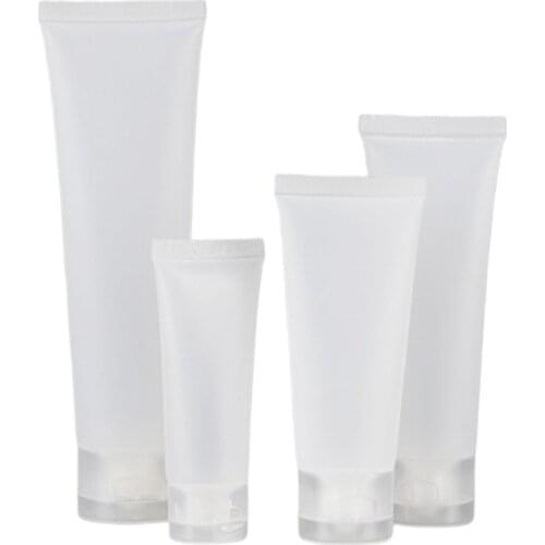 Empty Plastic Portable Tubes Squeeze Refillable Bottle Shampoo Container Make Up Tools Cosmetic Cream Lotion Travel Bottle