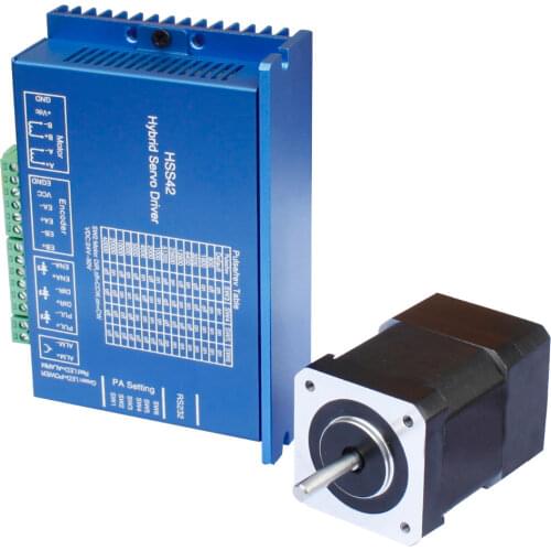 42HS48 Closed-loop stepper motor + HSS42 motor drives set Closed loop stepper series