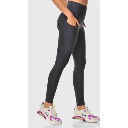 Superstacy High Waist Pockets Dark Blue Sports Leggings