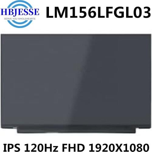 15.6" IPS 120Hz LCD LM156LFGL03 For ASUS FX95G FX90J VX60G MSI GL65 9SDK-080RU LCD Display Screen Digital IPS FHD 1920X1080
