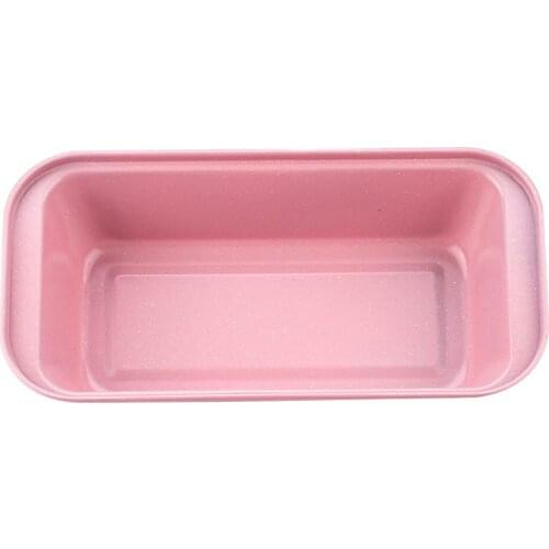 1 XCake Mold Carbon Steel Non-Stick Carbon Steel Baking Pan Pink Stone Set Baking Oven Cake Mold In Stock