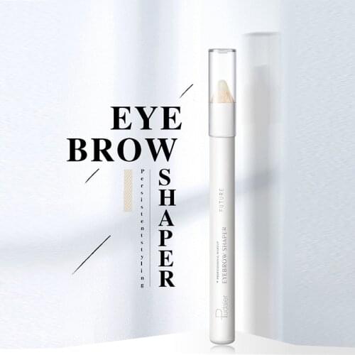 2021 New Eyebrow Fixing Pencil Waterproof Makeup Long Lasting Eye Brow Pencil Transparent Eyebrows Wax Pen with Sharpener SMJ
