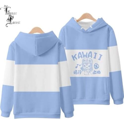 2021 Cells at Work! Cute Pletelet 3D Printing Autumn Fashion Japanese Anime Hoodies Sweatshirt Long Sleeves Pollover Clothes