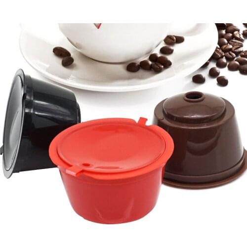 30 Pcs Reusable Coffee Capsule Filter Cup for Nescafe Dolce Gusto Refillable Caps Spoon Brush Filter Baskets Pod Soft Taste