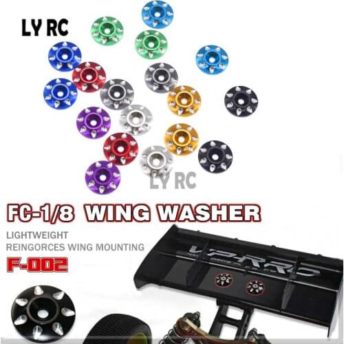 4pcs 1/8 off-road truck sports car universal rear wing gasket stabilizer fixed for 1/8 1/10 Scale Off Road Buggy Truck RC Cars