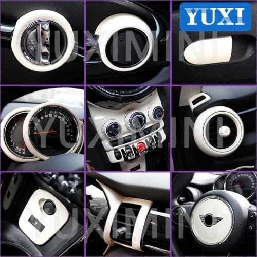 Car Interior Air Outlet Dashboard Gear Lever Panel Modification Decoration Accessories For BMW MINI Cooper S F54 F55 F56 F57 F60