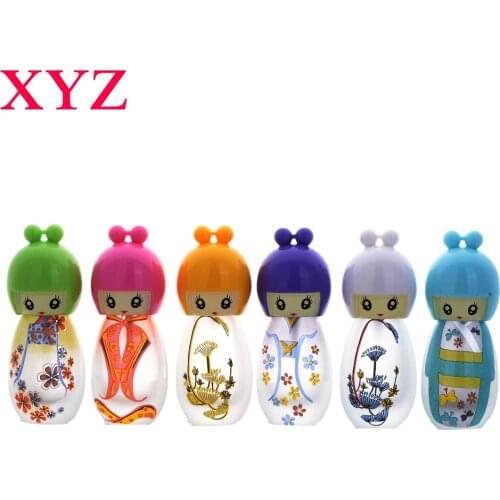 Hight Quality Girls 1 Pieces 20 ML Lovely Artwork Cute Girls Perfume Bottle Atomizer Cosmetic Refillable Travel Spray Bottles