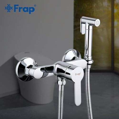 Frap Bidet Faucets Brass Bathroom Shower Tap Bidet Toilet Faucet Sprayer Bidet Washer Mixer Muslim Shower hygienic shower F2041