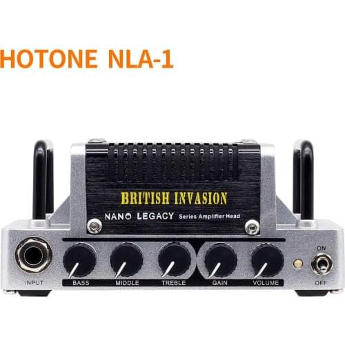 Hotone Nano Legacy British Invasion 5 Watts Compact Guitar Amp Head with 3 Band EQ NLA-1