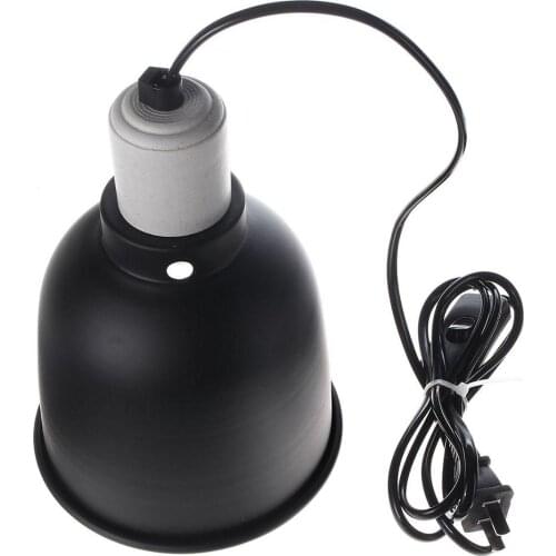 300W Ceramic Heat UVA / UVB Lampshade for Reptiles E27