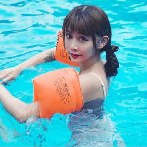 Adults Kids Arm Swimming Rings Inflatable Float Safety Swimming Wing Water Armbands For Learning Swim Water Pool Accessories