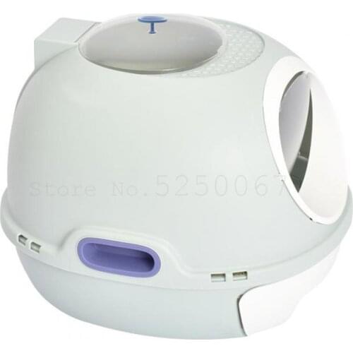 Cat Sand Pot Fully Enclosed Large Robot Cat Toilet Cat Dung Pot Deodorizing And Anti-splashing Cat Sand Pot Cat Products