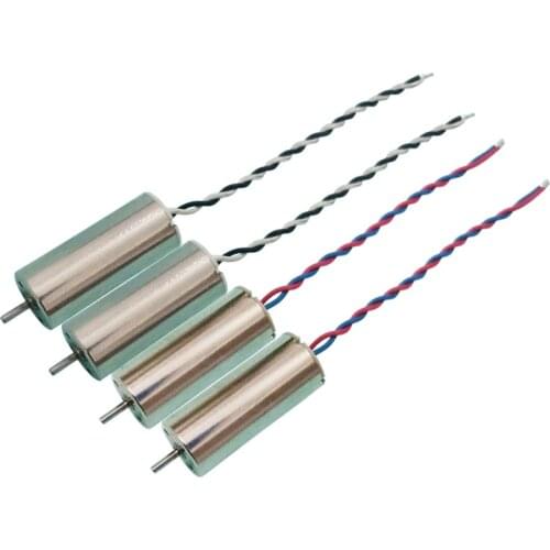 4 pcs 1S/2S Mini 8520 Strong Magnetic Hollow Cup Brushed Motor for FPV Racer RC Drone Quadcopter