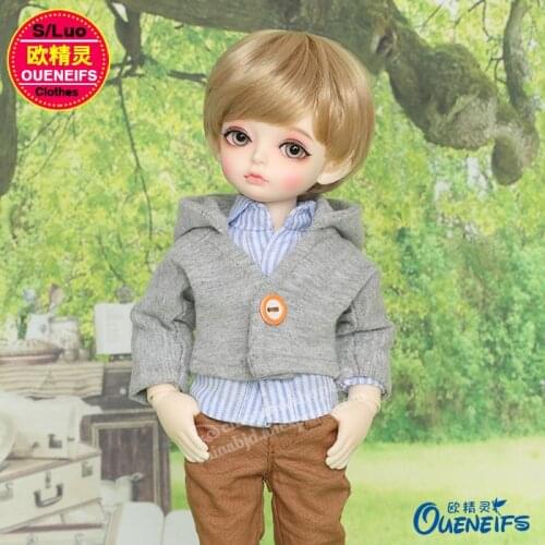 BJD SD Doll Clothes 1/6 leisure suit doll baby clothes,coat,trousers,shirt For the Yosd Body YF6-173 Doll Accessories