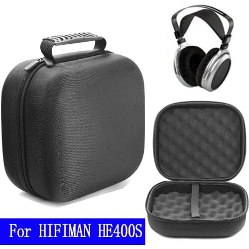 Carrying Case Protective Hard Box For HIFIMAN HE400S Headset Protection Bag Accessories Black Multifunctional headset cover