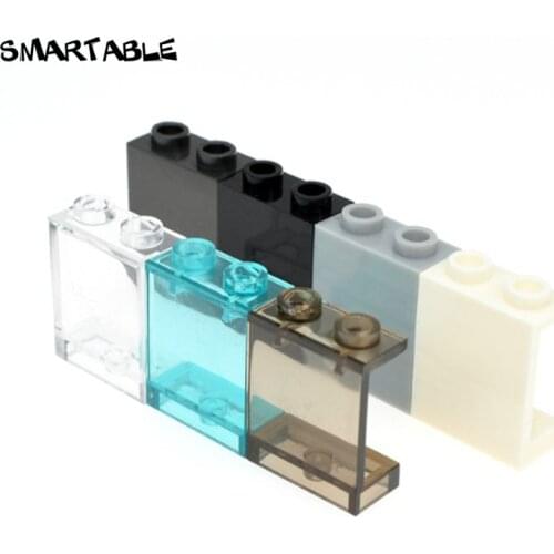 Smartable Window Frame 1x2x2 Transparent Parts Building Blocks House Toys For Kids Compatible 87552 /94638/4864 City 50pcs/lot