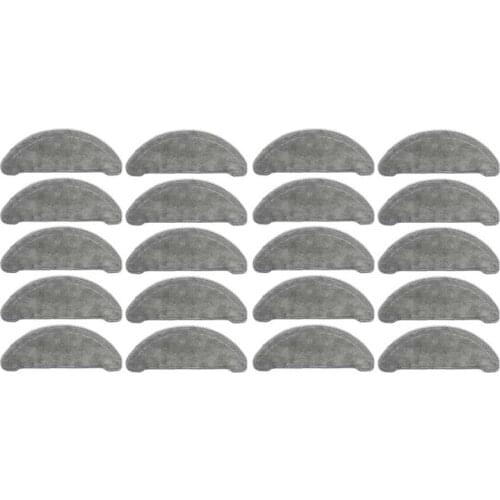 20Pcs Replaceble Mops Cloths Accessories Sets Parts For Roidmi EVE Plus Robot Vacuum Cleaner