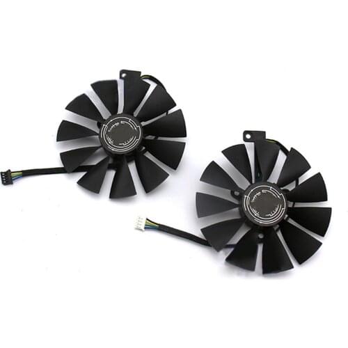 Graphics Card Cooling Fan FDC10U12S9-C/T129215SH for ASUS RTX2080 2070 2060 Video Card Cooler Fan Replacement