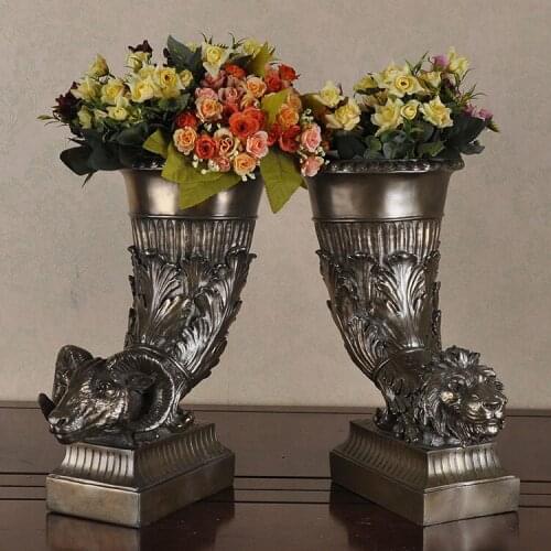 High-end antique bronze vases animals living room bedroom home decor crafts ornaments decorations gifts