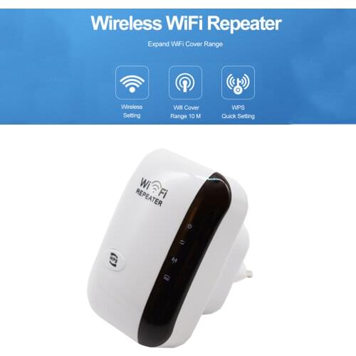 300Mbps WiFi Repeater WiFi Extender Amplifier WiFi Booster Wi Fi Signal 802.11N Long Range Wireless Wi-Fi Repeater Access Point