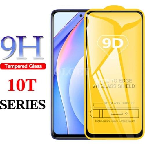 9D Full Cover Tempered Glass for xiaomi mi 10t pro 10 t lite 10tpro 10tlite Screen Protector on xioami mi10t mi10 pro lite film