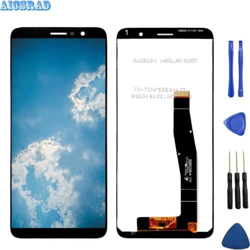 AICSRAD For Alcatel 1x 2019 LCD Display Screen and Touch Screen Assembly Perfect Replacement for 1x (2019) +Tools