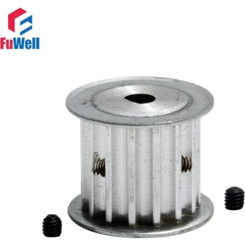 HTD 5M-18T Timing Pulley 21mm Belt Width 18Teeth Transmission Belt Pulleys D Bore 5*4.5/6*5/8*7.5/10*9mm Synchronous Gear Pulley