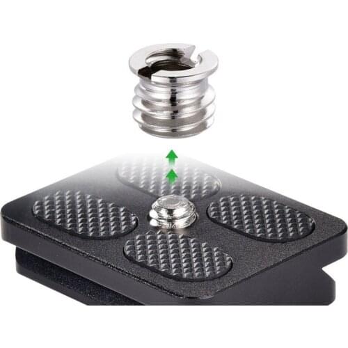 Tripod 1pcs Female 1/4 to Male 3/8 Convert Screw Adapter for Tripod Monopod Ballhead Camera DSLR SLR Accessories