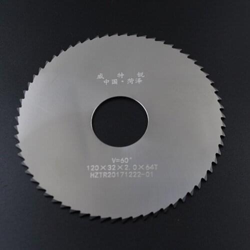 2Pcs Round Saw Blades Tungsten Steel Diameter 120mm Circular Saw Blades Cutting Tool Cutter