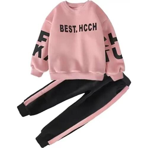 Girls Clothes 2021 Autumn Spring Long Sleeve Shirts + Pants Suits Kids Clothes Teen Children Clothing Sets 5 6 7 8 9 10 12 Years