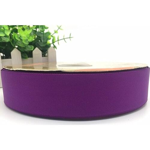 5 yards High Quality Ribbon 6/10/15/20/25/38/50mm Wedding Decoration Grosgrain Ribbon Gift Wrapping Christmas Ribbon #Purple