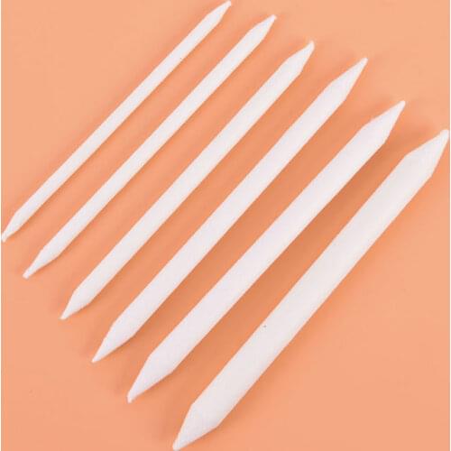 6pcs/set Blending Smudge Stump Stick Tortillon Sketch Art White Drawing Charcoal Sketcking Tool Rice Paper Pen Supplies