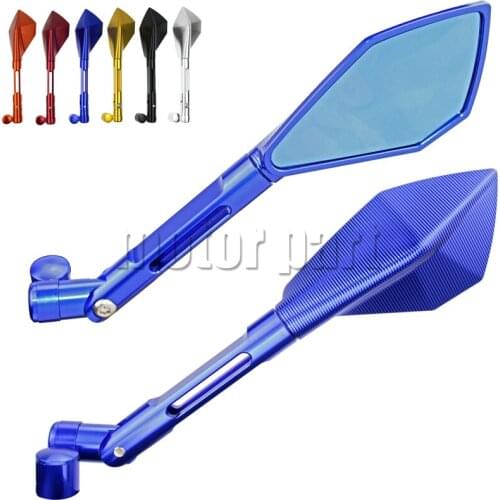 CNC Aluminum Side Mirrors Accessories Motorcycle Rearview Mirror For Honda Shadow Spirit 750 VLX 600 1100 Rebel 250 VTX1800C/N/F