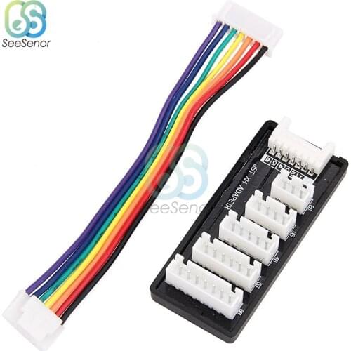 2S-6S Lithium Battery Balance Charger Charging Adaptor Plate XH Balanced Interface Adaptor Plate Board