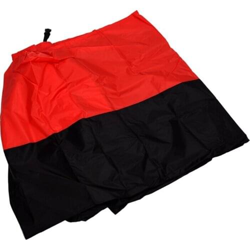 Motorcycle Bike Moped Scooter Cover Waterproof Rain UV Dust Prevention Dustproof Covering XXL(Red)