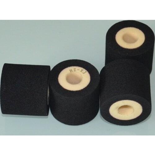 Black Diameter 36mm Height 32mm date printing machine hot ink coding roller for MY 380 coding machine and printer