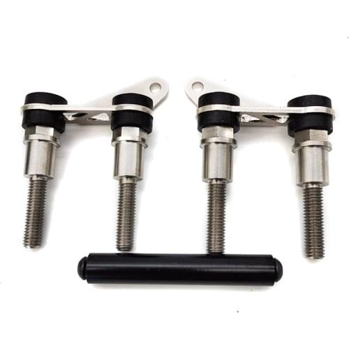 Motorcycle GPS Phone Navigation Bracket Holder Silver Rod For BMW F750GS F850GS R1200RS F800GS