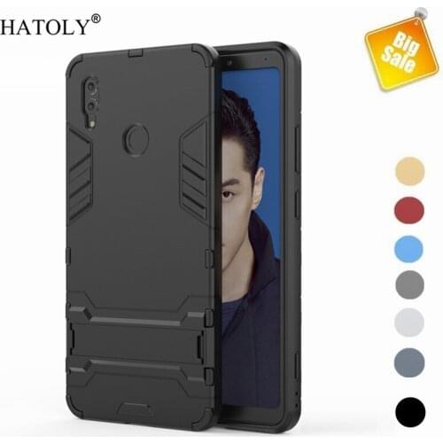 For Huawei Honor Note 10 Case Shockproof Bumper Robot Holder Stand Armor Back Cover Honor Note 10 Phone Case For Honor Note 10