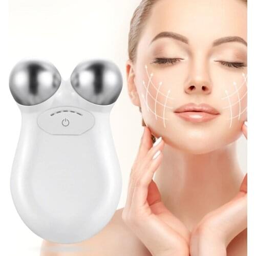 EMS Facial Lifting Micro Current Massager Micro Current Facial Tightening Softening Lean Facial Massager Face Lifting Machine