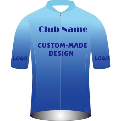 Factory Custom Short Sleeve Cycling Jersey Maillot Ciclismo Pro MTB Bike Team Cycling Clothing with DIY Color/Size LOGO Printing