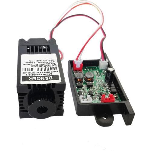 Red Laser Line Generator 650nm 200mW TTL / PWM DC 12V