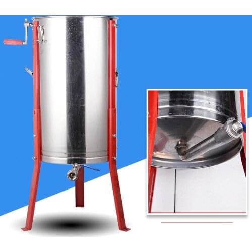 220V Stainless Steel 3 Frame Electric Honey Extractor Separator for Beekeeper
